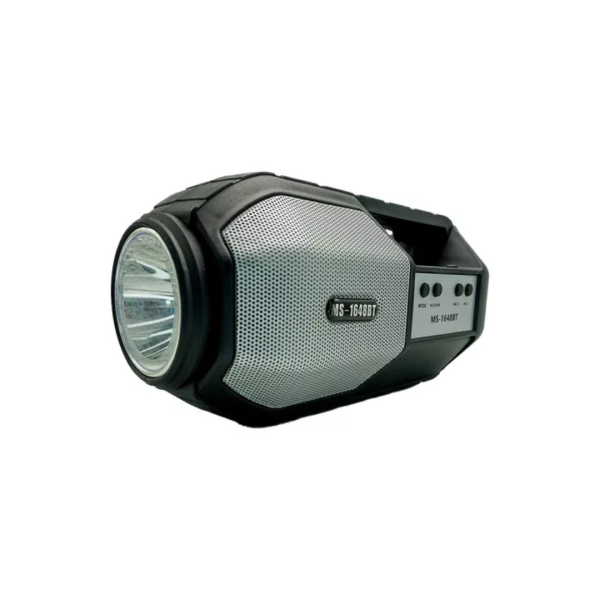 BOCINA PORTATIL BLUETOOTH CON LINTERNA (MS 164BBT)